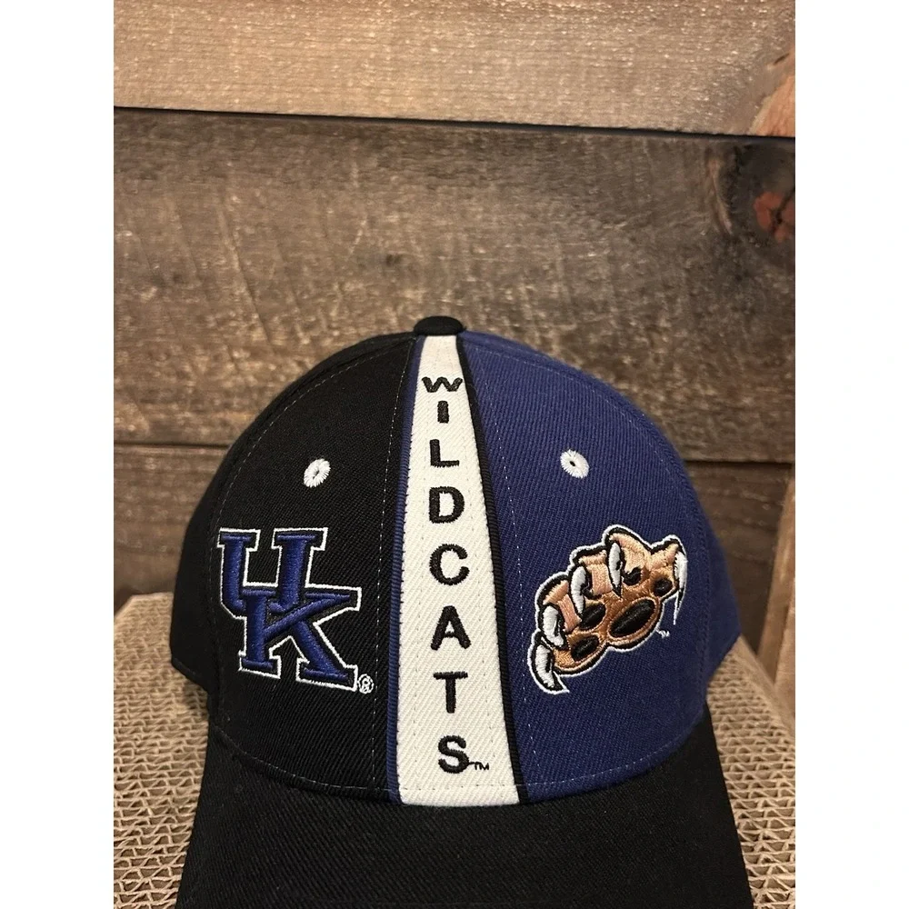 Kentucky Wildcats Zephyr Fitted 7 3/8 Embroidered Wool Blend Hat Cap‎